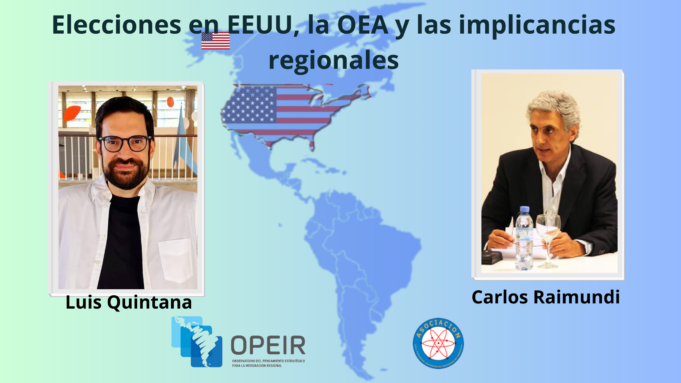 Conversatorio abierto: Elecciones en EEUU, la OEA y las implicancias regionales.