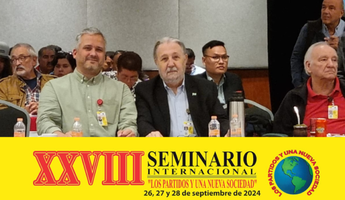 XXVIII Seminario Internacional “Los Partidos y una Nueva Sociedad”