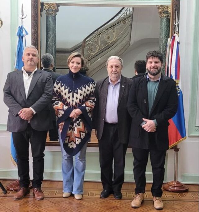 Reunión con la Directora de la Casa de Rusia en Buenos Aires