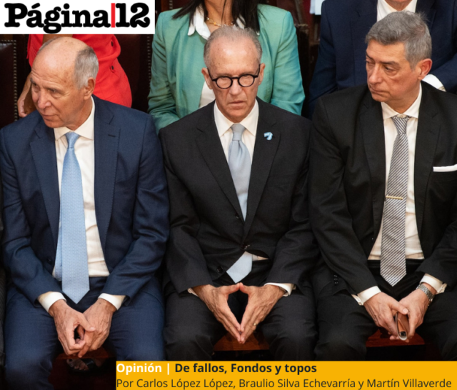 Compartimos la nota: «De fallos, Fondos y topos»