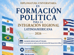 Abre la inscripción a la Diplomatura Universitaria en Formación Política para la Integración Regional Latinoamericana – Cohorte 2026